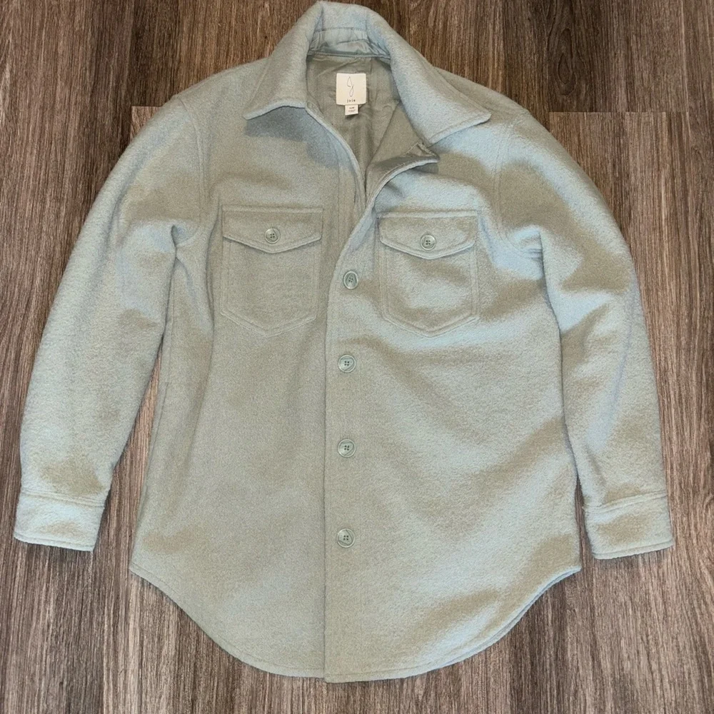 Joie Collared Shirt Jacket - Picture 1 of 5